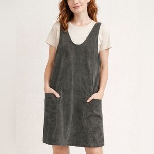 Sweet Love Olive Corduroy Mini Dress NWT